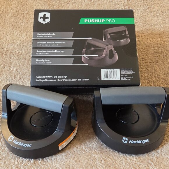 Harbinger Pushup Pro rotating handles, like new - Picture 1 of 5